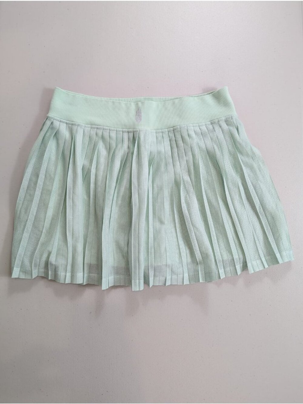 Free people Fp movement rally pleated mini skirt pistachio color size M